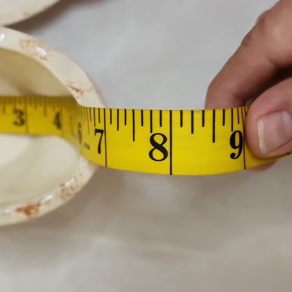 RC Vintage cottagecore scalloped edges gravy boat with plate - Picture 10 of 12